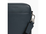 Petite sacoche zippée Marceau en cuir grainé