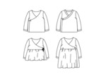 Ikatee – Patron Enfant Gilet ou Robe "Dublin" de 1 mois à 4 ans
