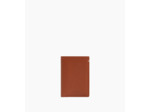 Porte cartes vertical Martin en cuir lisse