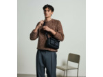 Petit sac bandoulière Maurice en toile enduite