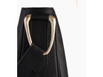 Grand sac hobo Madeleine en cuir de taurillon grainé