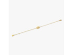 Bracelet Arthus Bertrand Ruban en or jaune polie et diamants