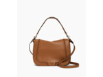 Grand sac bandoulière Héloïse en cuir lisse