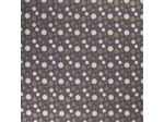 Sélection Coup de coudre - Tissu Popeline de Coton Imprimé Boules de Noël sur le Fond Gris Anthracite