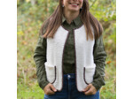 Sélection Coup de coudre - Tissu Maille Sherpa Laine Uni Blanc Cassé