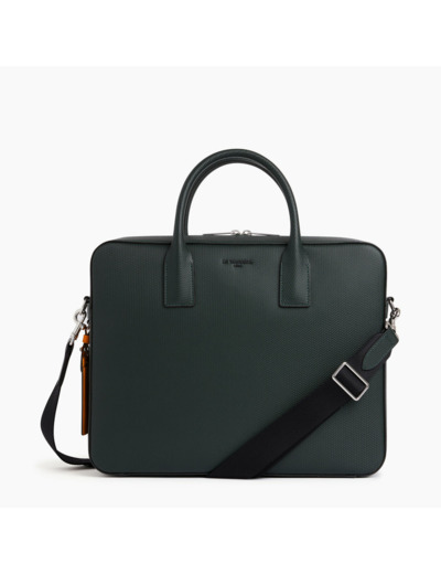 Porte documents 14" Emile en cuir signature T