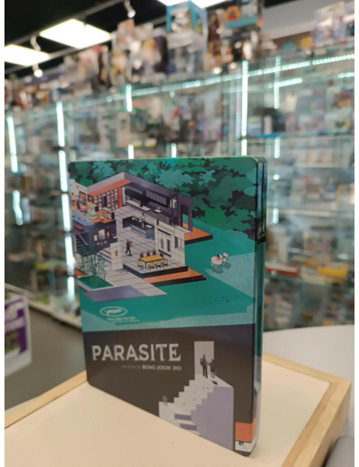 Blu-Ray Parasite - Édition Collector boîtier SteelBook - 4K Ultra HD + Blu-ray + Blu-ray bonus + DVD