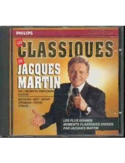 Cd Les classiques de Jacques Martin (Les plus grands moments..)