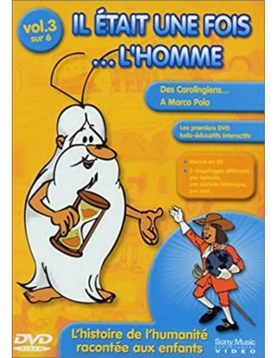 Dvd Il était une fois... L'Homme - Vol.3 : Des Carolingiens... à Marco Polo