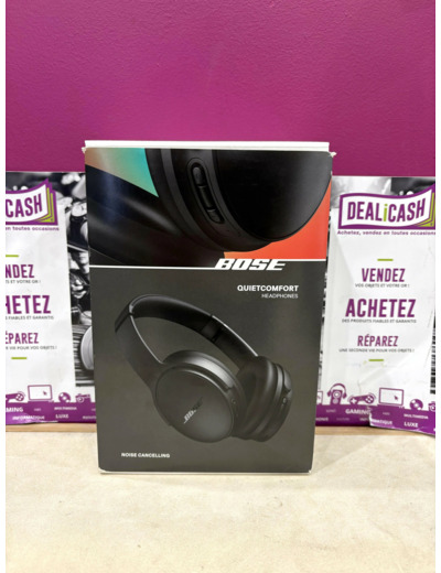 Casque circum - aural sans fil Bluetooth Bose QuietComfort à réduction de bruit Noir