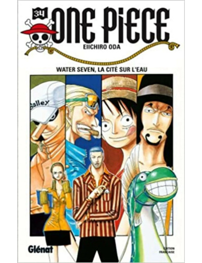 Livre One piece - Tome 34: Water Seven, la cité sur l'eau