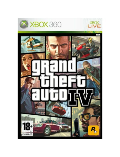 Jeu Xbox 360 Grand Theft Auto Iv (gta 4)