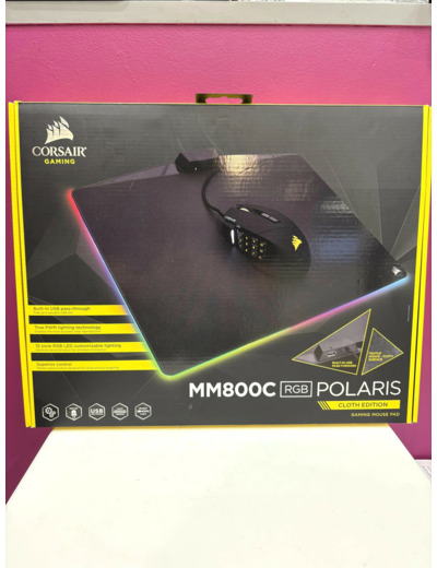 Tapis de souris Corsair MM800 RGB Polaris Cloth Edition