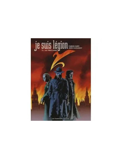 Livre Je Suis Légion - Tome 3 - Les Trois Singes