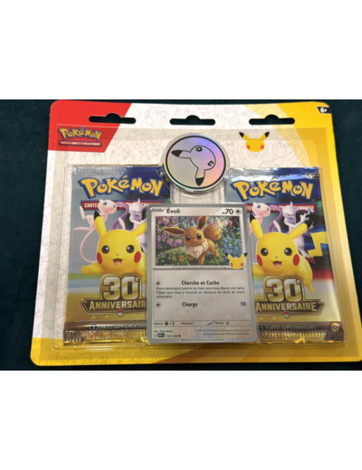 Duopack Pokémon - Blister avec 2 boosters 30eme anniversaire - 30 ans