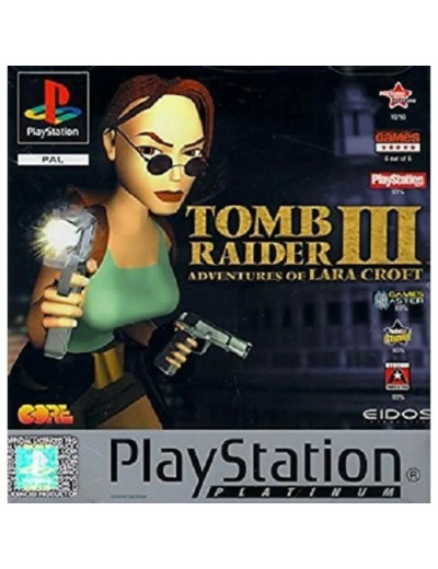 Jeu Ps1 Tomb Raider III  (Edition Platinuim)