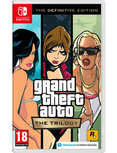 Jeu Nintendo Switch GTA (Grand Theft Auto) : The Trilogy - The Definitive Edition