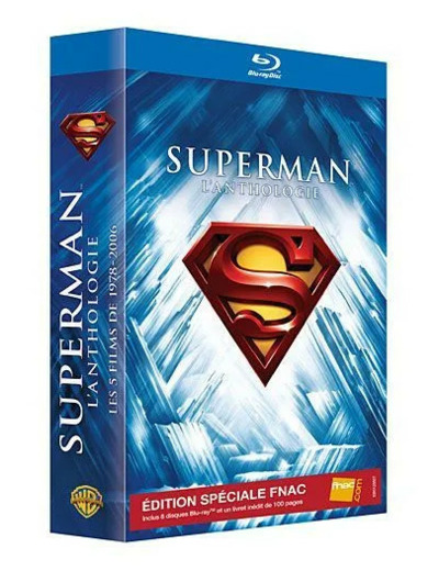 Blu-Ray Superman L'Anthologie - 5 films Edition Spéciale Fnac - Blu - Ray