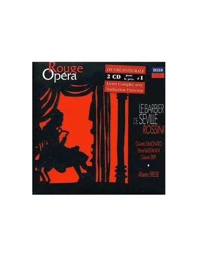 Cd Le Barbier de Séville, opéra en 2 actes