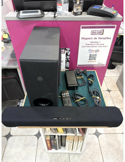 Yamaha SR - C30A haut - parleur soundbar Noir 2.1 canaux 90 W