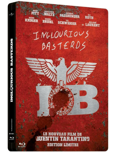 Blu-Ray Inglourious Basterds - Édition SteelBook - Blu - ray