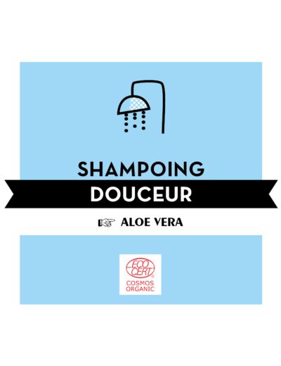 Shampoing douceur liquide Aloe vera - 100g