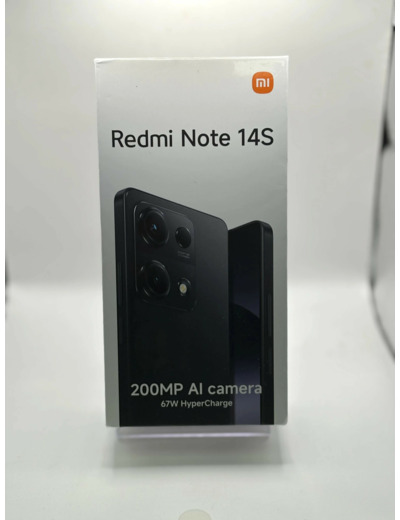 Xiaomi Redmi Note 14S 4G 8Go 256Go Noir