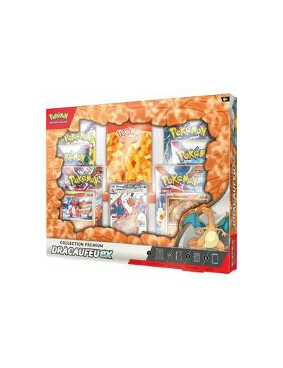 Livre Carte à collectionner Pokémon Coffret Collection Premium Dracaufeu ex