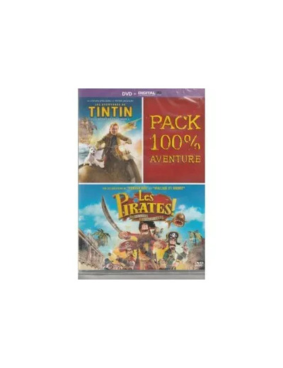 Dvd PACK TINTIN + LES PIRATES