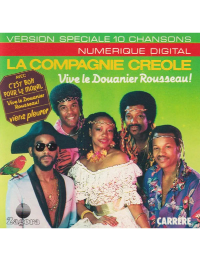 Cd La Compagnie Créole - Vive Le Douanier Rousseau!