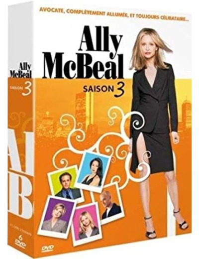 Dvd Ally McBeal : intégrale saison 3 - coffret 6 DVD