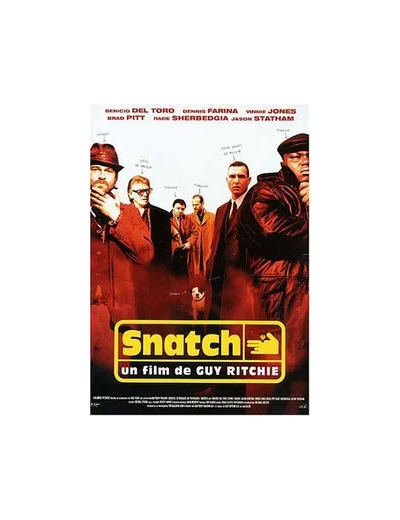 Dvd Snatch, tu braques ou tu raques