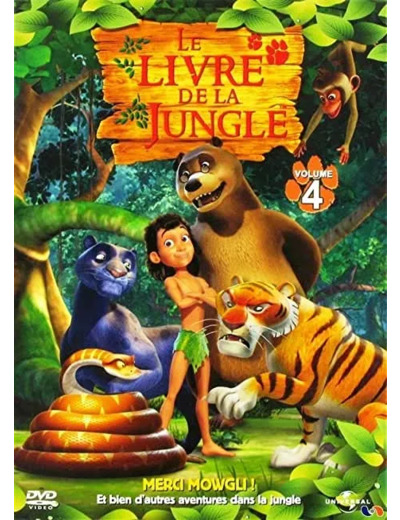 Dvd le Livre de la Jungle Volume 4 Merci Mowgli