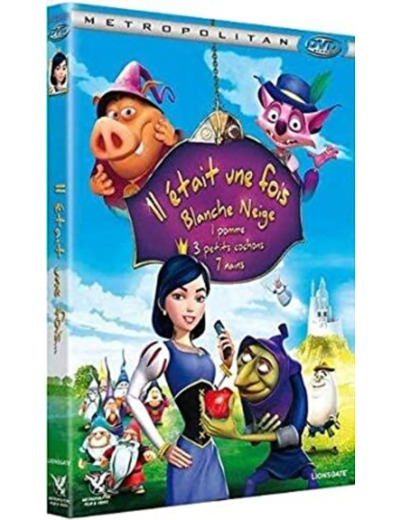 Dvd Il était une fois Blanche Neige, 1 pomme, 3 petits cochons, 7 nains