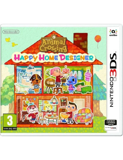 Jeu 3ds Animal Crossing Happy Home Designer