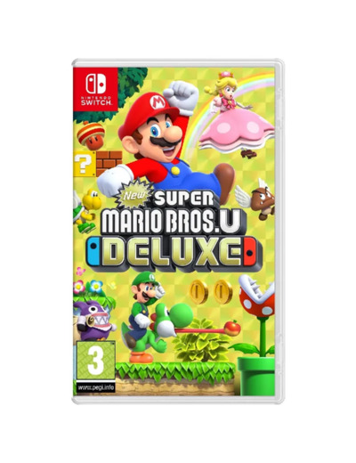 Jeu Switch Nintendo New Super Mario Bros u Deluxe