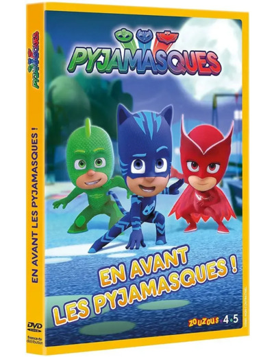 Dvd Pyjamasques - Saison 1 - Volume 2 - En avant les Pyjamasques !
