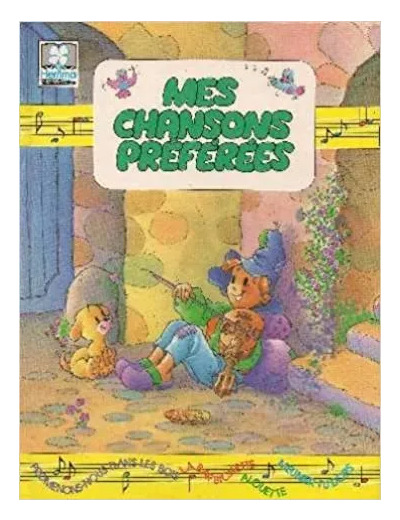 Livre Mes chansons preferees