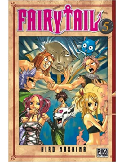 Livre Fairy Tail : Tome 5