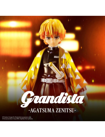 [FIGURINE] DEMON SLAYER - GRANDISTA - ZENITSU METAL COLOR
