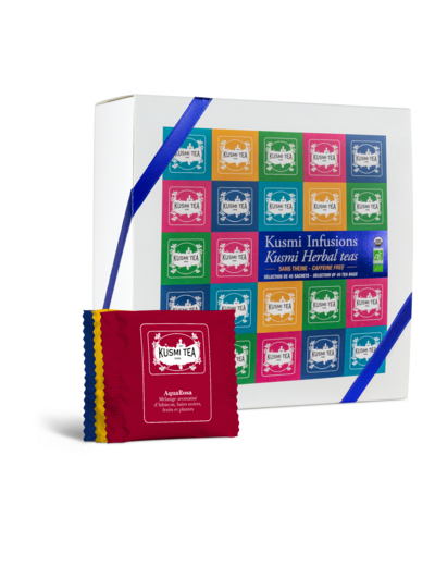Coffrets & Assortiments Kusmi Infusions Bio - Coffret 45 sachets enveloppés - 90gr