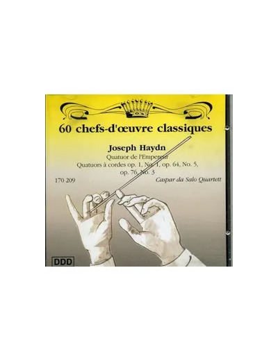Cd Joseph Haydn - Quatuors A Cordes (1989)