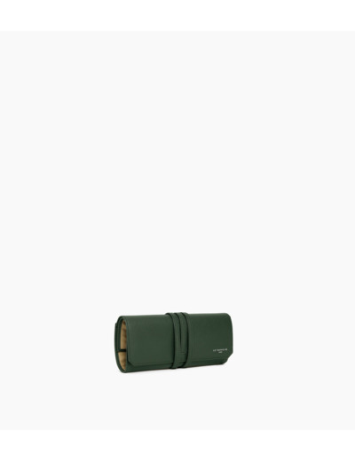 Coffret 3 montres de voyage souple en cuir grainé