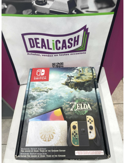 Console Nintendo Switch Modèle OLED Edition The Legend of Zelda : Tears of the Kingdom