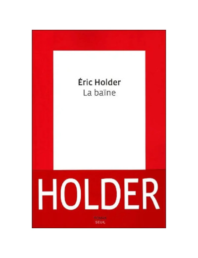 Livre La baïne