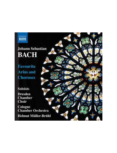 Cd Johann Sebastian Bach, Helmut Müller - Brühl, Kölner Kammerorchester, Dresdner Kammerchor - Favourite Arias And Choruses (2010)