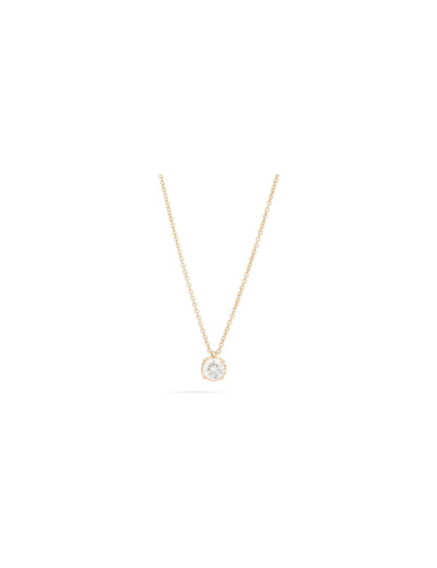 Pendentif Recarlo Anniversary en or jaune et diamant 0.26ct, 45cm