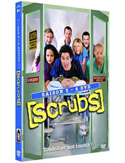 Dvd Scrubs : L'intégrale saison 3 - Coffret 4 DVD