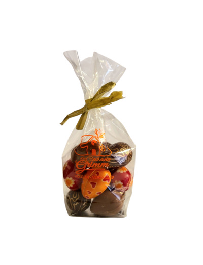 Sachet de petits œufs au praliné