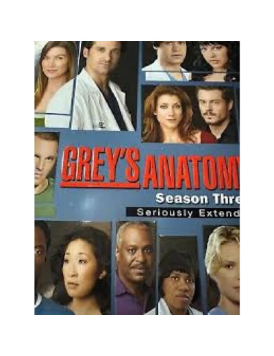 Dvd Grey's ANATOMY Season 3